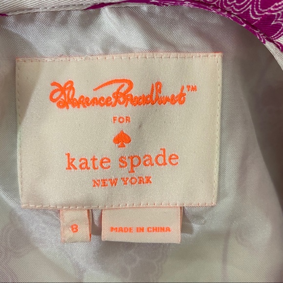 Kate Spade FLorence Broadhurst Wrap Dress SIZE 8 - Picture 4 of 4